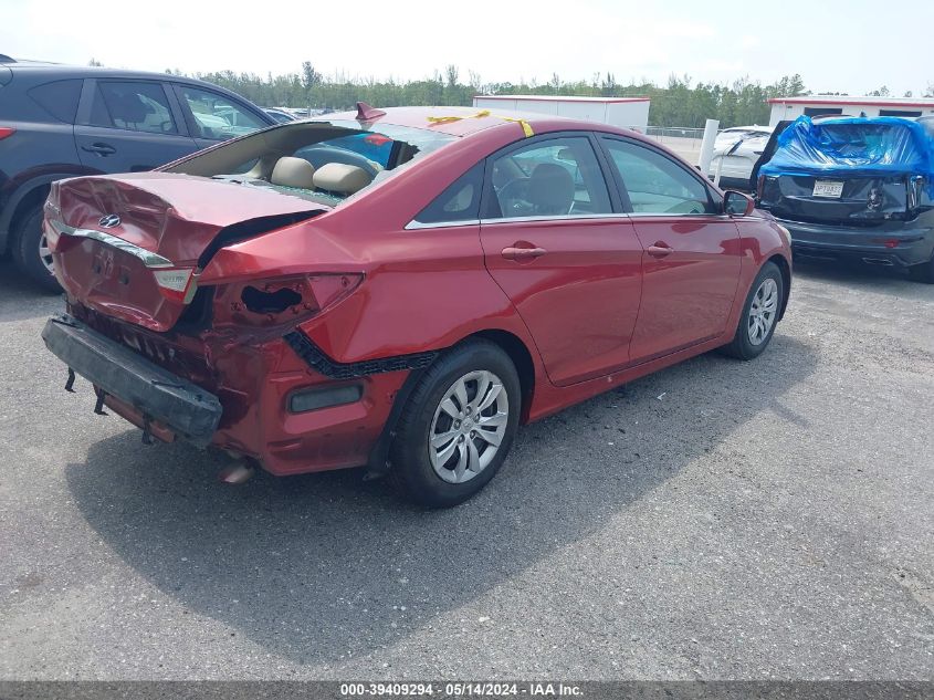 2011 Hyundai Sonata Gls VIN: 5NPEB4AC0BH19040 Lot: 39409294