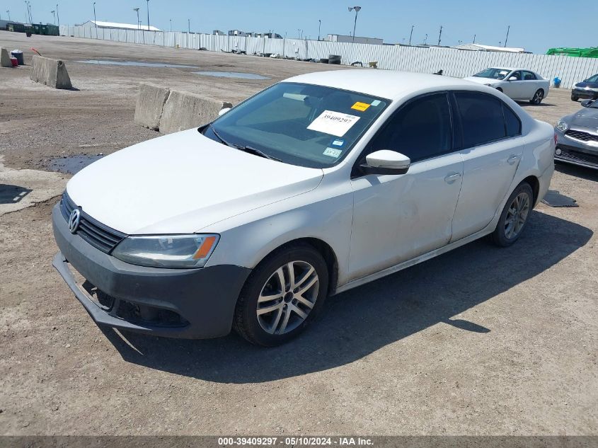 2012 Volkswagen Jetta 2.5L Se VIN: 3VWDX7AJXCM472976 Lot: 39409297