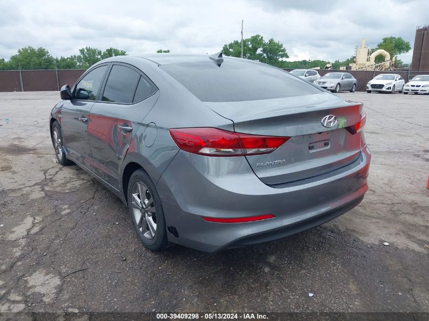 2018 Hyundai Elantra Value Edition VIN: KMHD84LF7JU606063 Lot: 39409298