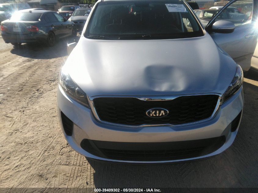 2019 Kia Sorento 2.4L Lx VIN: 5XYPG4A35KG571006 Lot: 39409302