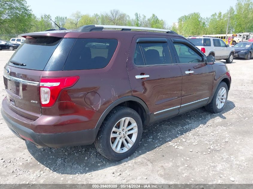 2012 Ford Explorer Xlt VIN: 1FMHK8D89CGB00343 Lot: 39409305