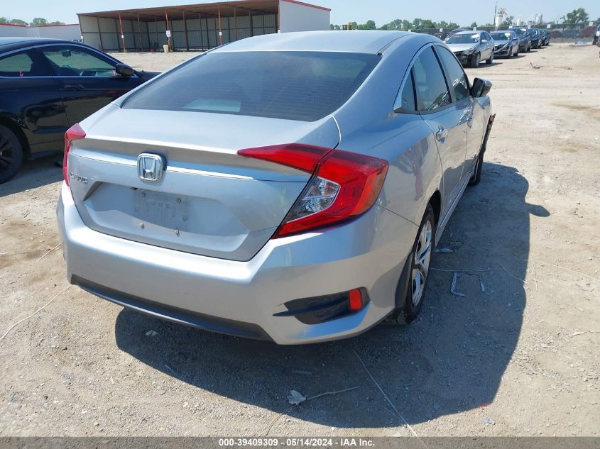 2018 Honda Civic Lx VIN: 19XFC2F54JE013200 Lot: 39409309