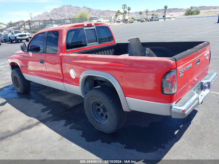 1999 Dodge Dakota Slt/Sport VIN: 1B7GG22Y5XS299833 Lot: 39409310