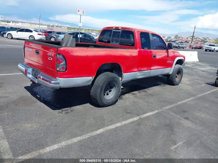 1999 Dodge Dakota Slt/Sport VIN: 1B7GG22Y5XS299833 Lot: 39409310