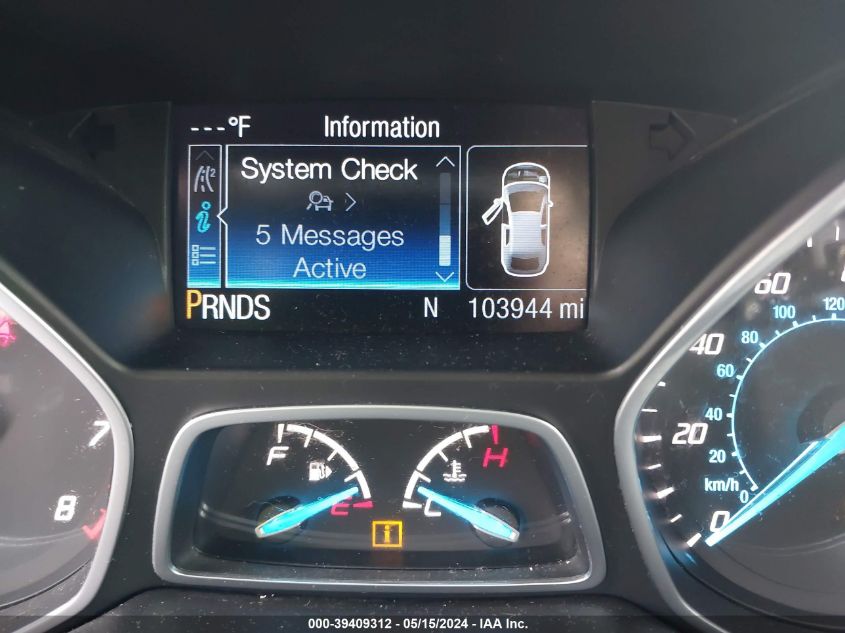 2015 FORD ESCAPE SE - 1FMCU0GX9FUC11215