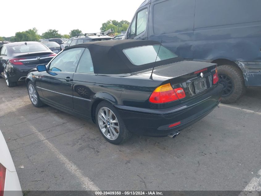 2004 BMW 330Ci VIN: WBABW53484PJ95696 Lot: 39409350