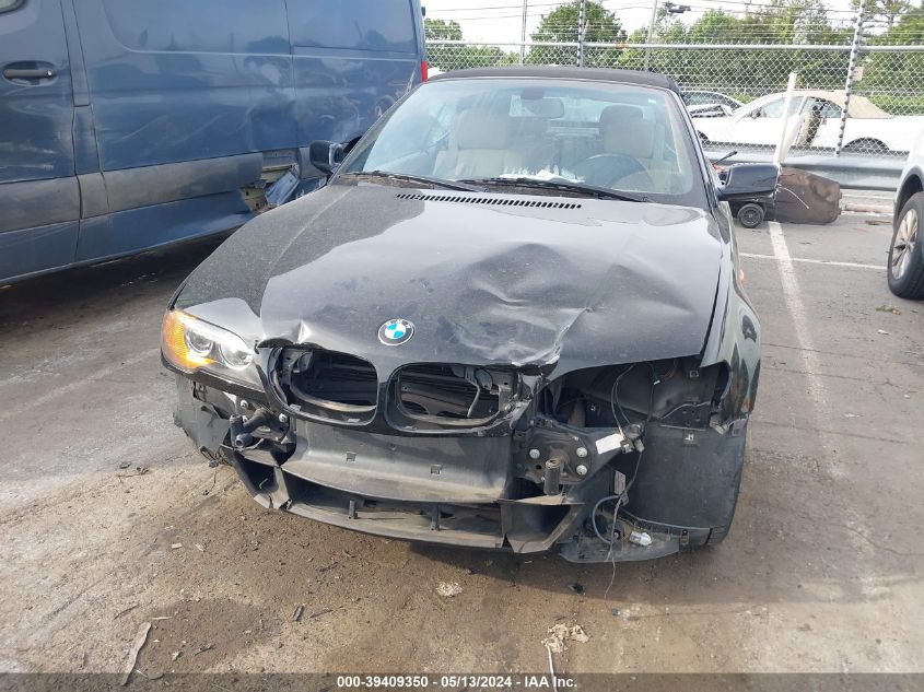 2004 BMW 330Ci VIN: WBABW53484PJ95696 Lot: 39409350