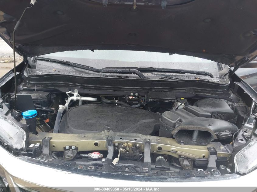 2022 Honda Pilot Awd Ex-L VIN: 5FNYF6H50NB021024 Lot: 39409358