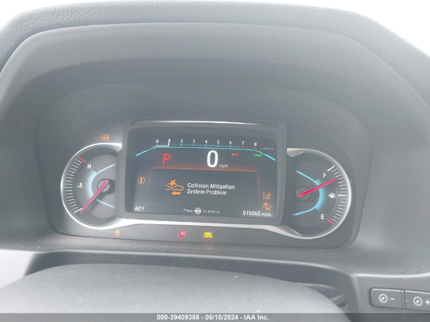 2022 Honda Pilot Awd Ex-L VIN: 5FNYF6H50NB021024 Lot: 39409358