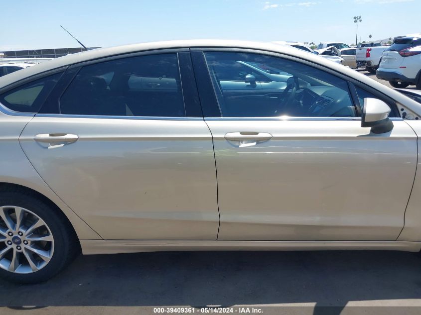 2017 FORD FUSION SE - 3FA6P0H72HR408217