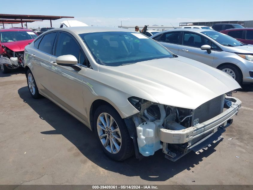 2017 FORD FUSION SE - 3FA6P0H72HR408217