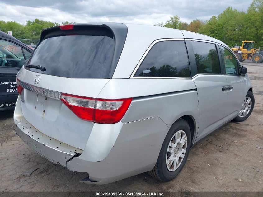 2011 Honda Odyssey Lx VIN: 5FNRL5H2XBB017037 Lot: 39409364