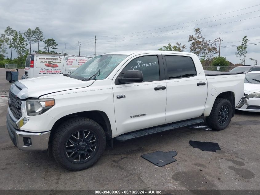 2019 Toyota Tundra Sr5 5.7L V8 VIN: 5TFEY5F16KX249599 Lot: 39409369