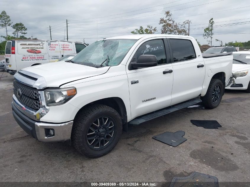 2019 Toyota Tundra Sr5 5.7L V8 VIN: 5TFEY5F16KX249599 Lot: 39409369