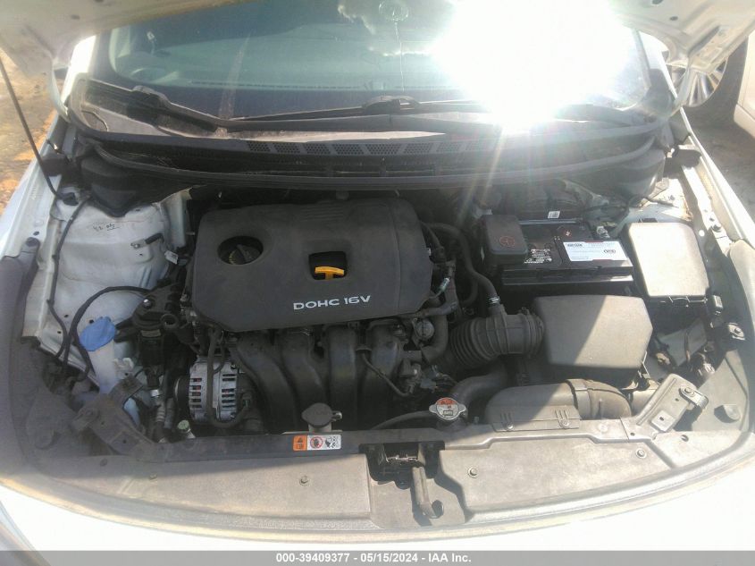 2017 Kia Forte Lx VIN: 3KPFK4A72HE058847 Lot: 39409377