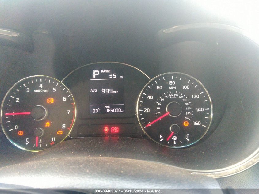 2017 Kia Forte Lx VIN: 3KPFK4A72HE058847 Lot: 39409377