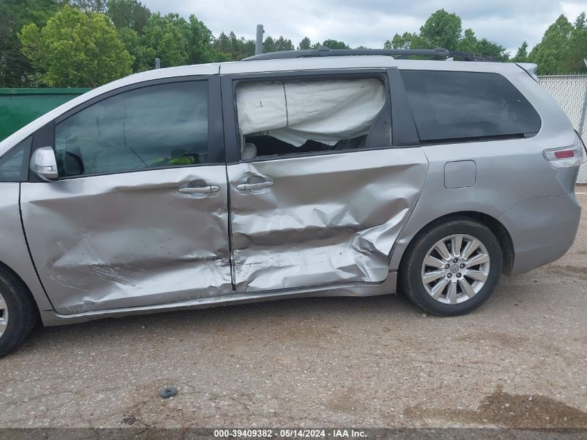 2015 Toyota Sienna Limited Premium 7 Passenger VIN: 5TDYK3DC2FS659870 Lot: 39409382