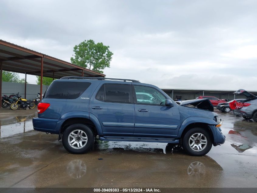 2006 Toyota Sequoia Limited V8 VIN: 5TDZT38A66S272989 Lot: 39409383