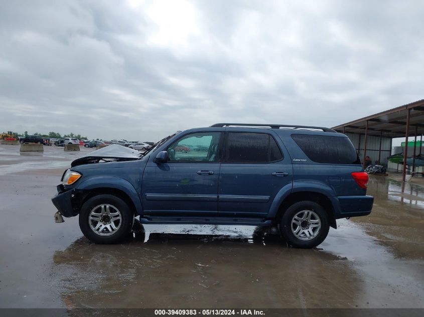 2006 Toyota Sequoia Limited V8 VIN: 5TDZT38A66S272989 Lot: 39409383