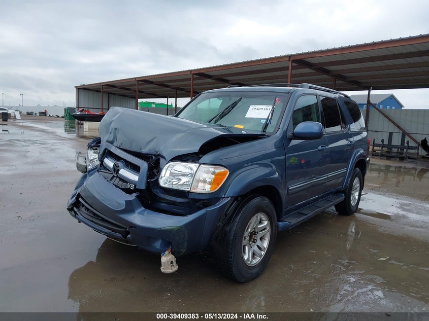 2006 Toyota Sequoia Limited V8 VIN: 5TDZT38A66S272989 Lot: 39409383