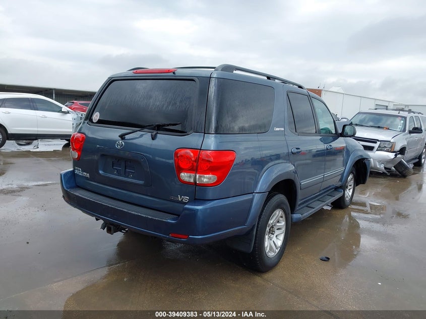 2006 Toyota Sequoia Limited V8 VIN: 5TDZT38A66S272989 Lot: 39409383