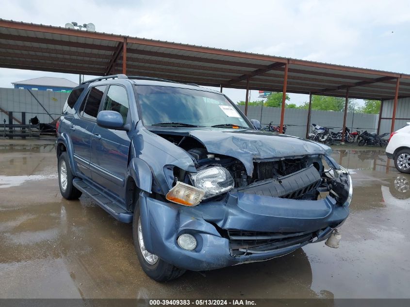 2006 Toyota Sequoia Limited V8 VIN: 5TDZT38A66S272989 Lot: 39409383