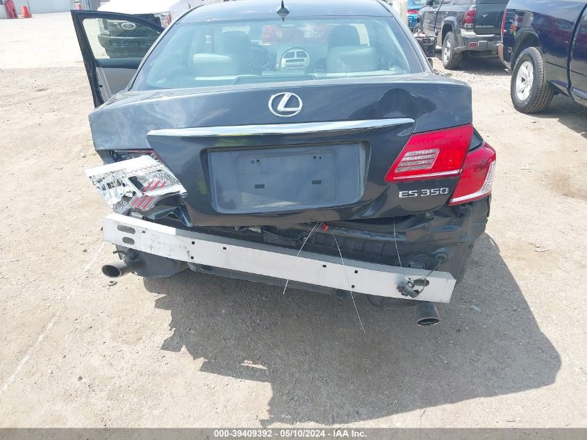 2011 Lexus Es 350 VIN: JTHBK1EG1B2421620 Lot: 39409392