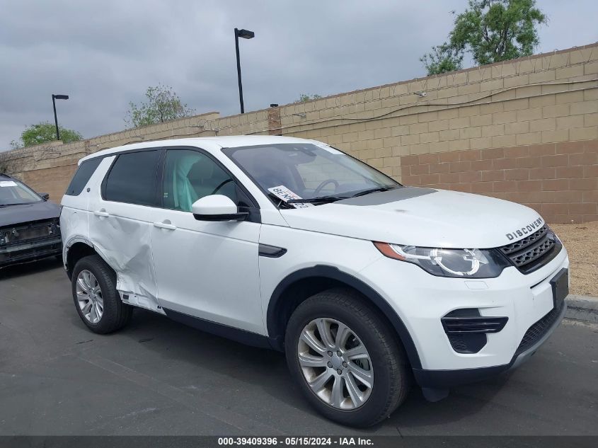 2018 Land Rover Discovery Sport Se VIN: SALCP2RX9JH755471 Lot: 39409396