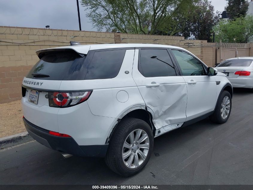 2018 Land Rover Discovery Sport Se VIN: SALCP2RX9JH755471 Lot: 39409396