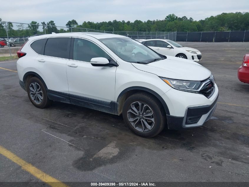 2021 HONDA CR-V 2WD EX-L - 2HKRW1H80MH401076