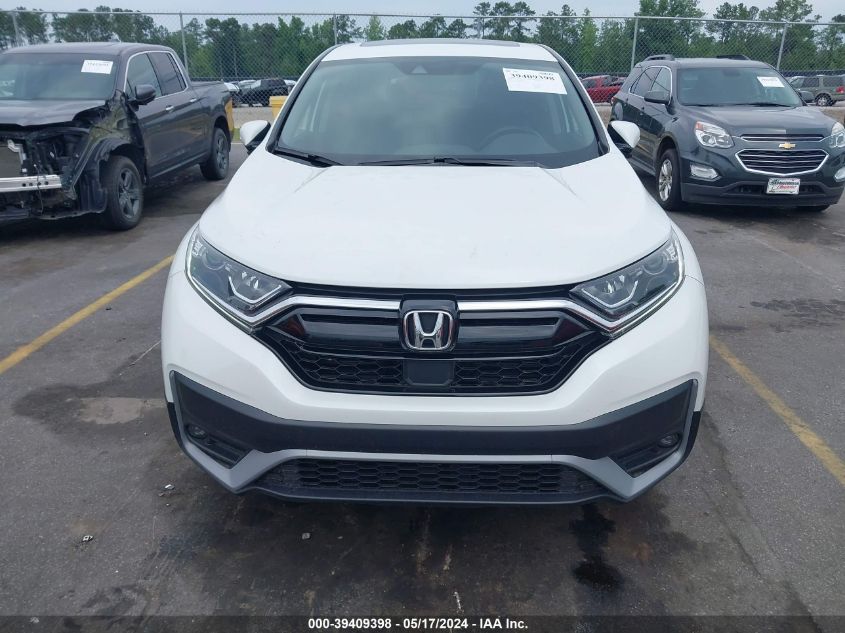 2021 HONDA CR-V 2WD EX-L - 2HKRW1H80MH401076