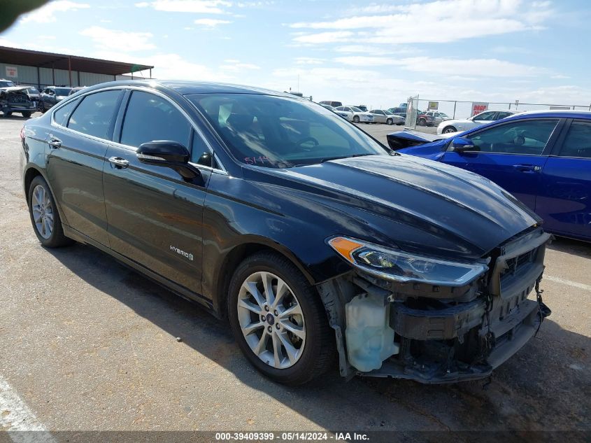 VIN 3FA6P0LU5HR322851 2017 FORD FUSION HYBRID no.1