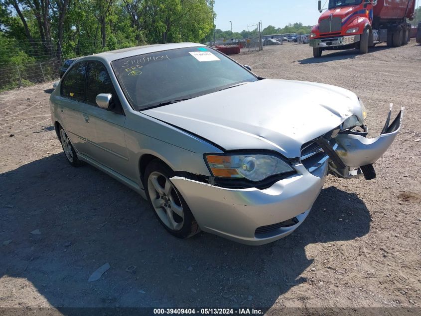 2007 Subaru Legacy 2.5I VIN: 4S3BL616977212855 Lot: 39409404