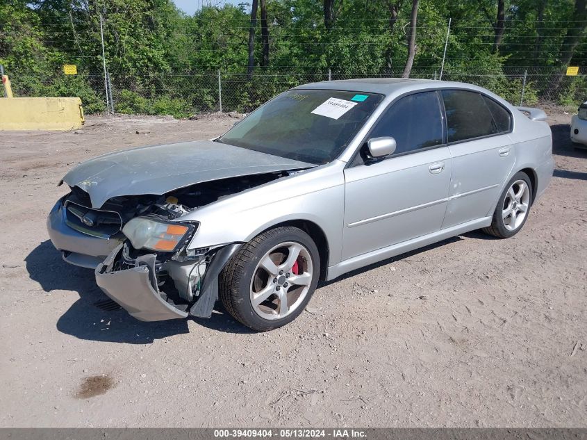 2007 Subaru Legacy 2.5I VIN: 4S3BL616977212855 Lot: 39409404