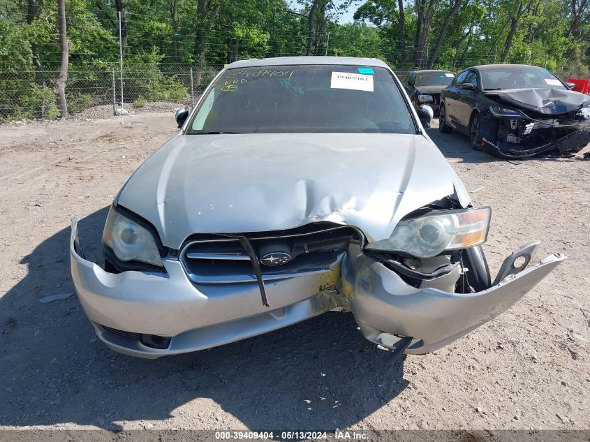 2007 Subaru Legacy 2.5I VIN: 4S3BL616977212855 Lot: 39409404