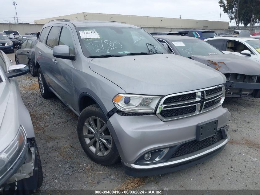 2017 Dodge Durango Sxt Awd VIN: 1C4RDJAG4HC881082 Lot: 39409416