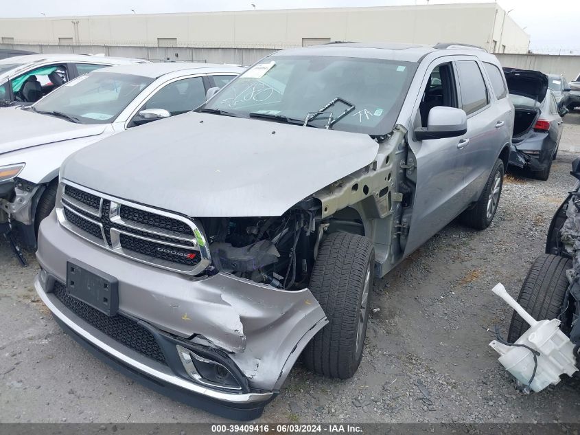 2017 Dodge Durango Sxt Awd VIN: 1C4RDJAG4HC881082 Lot: 39409416