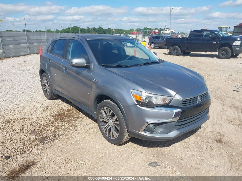 2016 Mitsubishi Outlander Sport 2.0 Es VIN: JA4AP3AU8GZ063107 Lot: 39409424