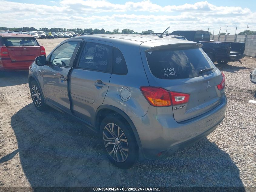 2016 Mitsubishi Outlander Sport 2.0 Es VIN: JA4AP3AU8GZ063107 Lot: 39409424