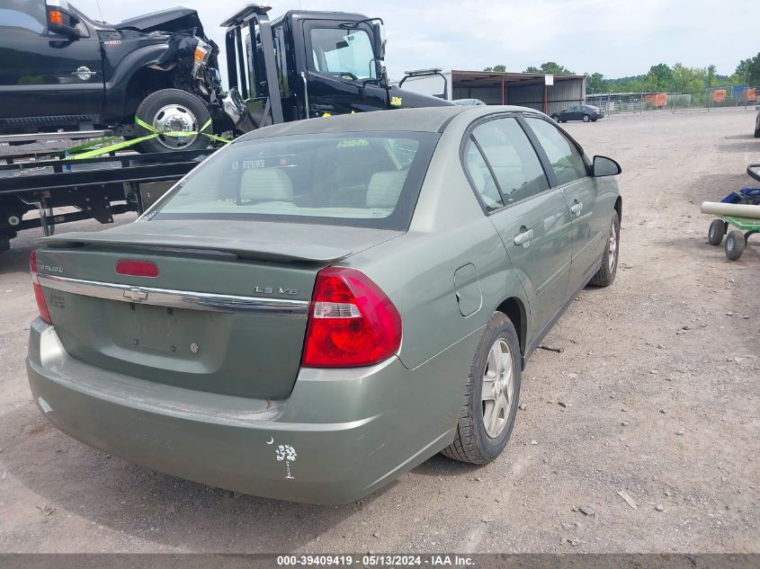 2005 Chevrolet Malibu Ls VIN: 1G1ZT52845F243676 Lot: 39409419