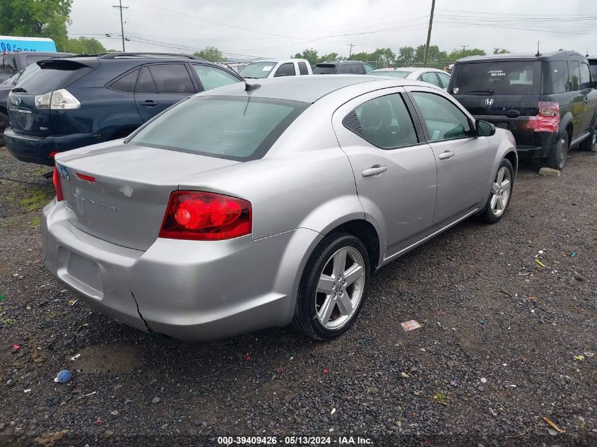 2013 Dodge Avenger Se VIN: 1C3CDZAB6DN681218 Lot: 39409426