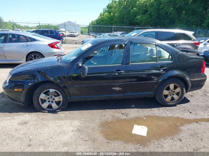 2003 Volkswagen Jetta Gls 2.0L VIN: 3VWSK69M43M094961 Lot: 39409428