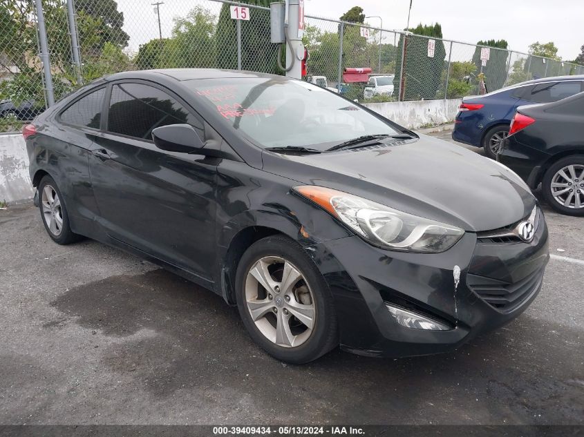 2013 Hyundai Elantra Gs VIN: KMHDH6AE9DU016733 Lot: 39409434