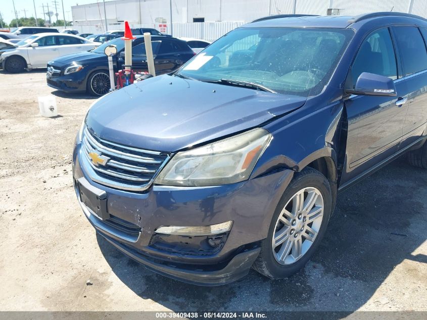 2014 Chevrolet Traverse 1Lt VIN: 1GNKRGKDXEJ170091 Lot: 39409438