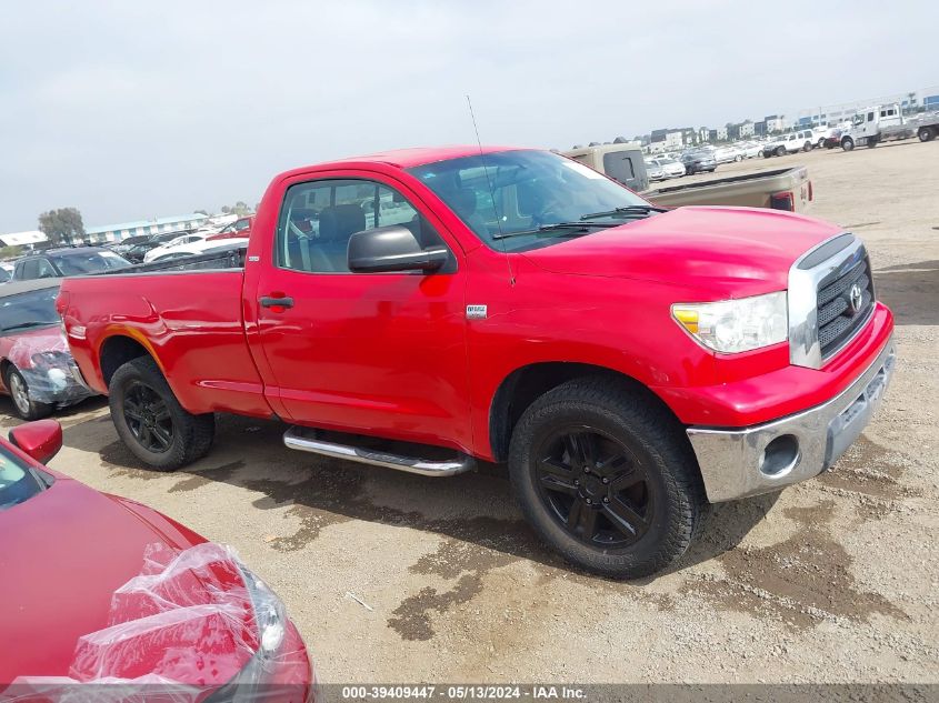 2007 Toyota Tundra Base 4.7L V8 VIN: 5TFMT52167X002283 Lot: 39409447