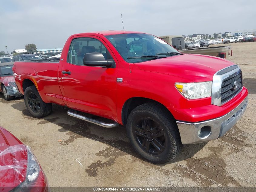 2007 Toyota Tundra Base 4.7L V8 VIN: 5TFMT52167X002283 Lot: 39409447