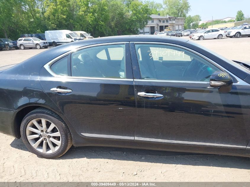 2011 Lexus Ls 460 VIN: JTHCL5EF9B5009363 Lot: 39409449