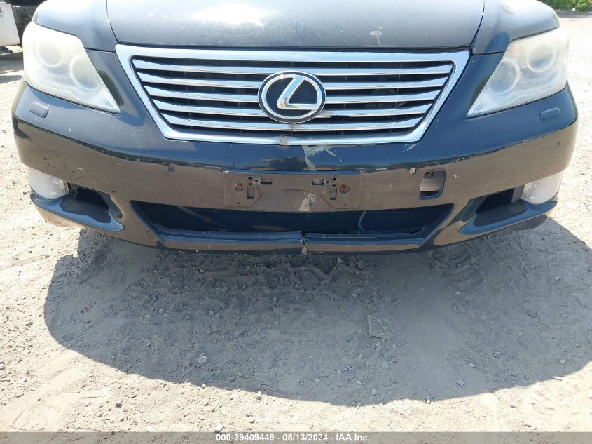 2011 Lexus Ls 460 VIN: JTHCL5EF9B5009363 Lot: 39409449