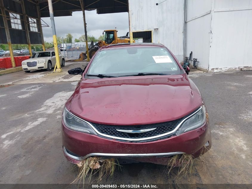 2015 Chrysler 200 Limited VIN: 1C3CCCABXFN703935 Lot: 39409453