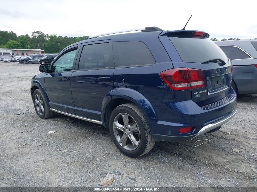 2017 Dodge Journey Crossroad Plus VIN: 3C4PDCGB1HT614078 Lot: 39409454